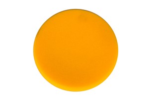 Foam Polishing Pad 6 x 1 Yellow Flat, 2/Pkg